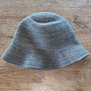 Janessa Leoné 100% Straw Bucket Hat, Sage